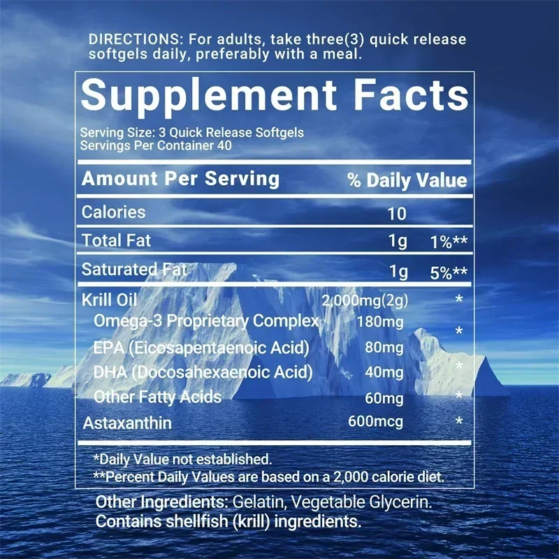 Capsules d'huile de Krill anta - Pa Health & Wellness Zoominfo avis et prix